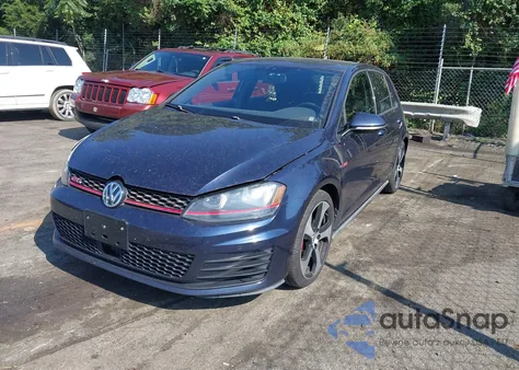 2015 Volkswagen Golf Gti 2.0T S 4-Door z USA, uszkodzony, nr VIN 3VW5T7AUXFM086752